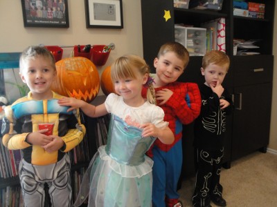 Halloween - Austin, Kaili, Luke & Elliot